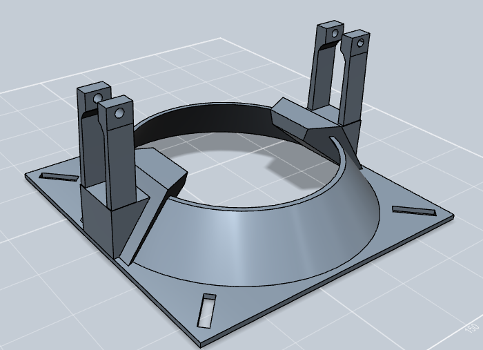 Motor Cooling Fan Connector in Design Mode