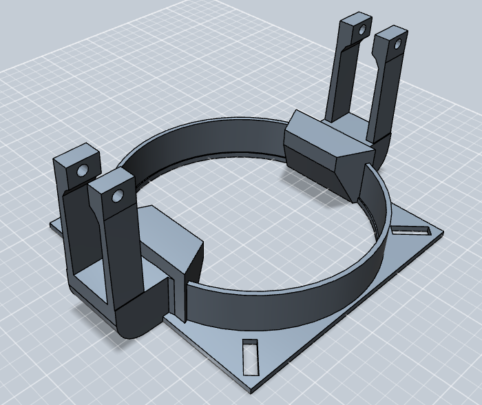 Motor Cooling Fan Connector in Design Mode