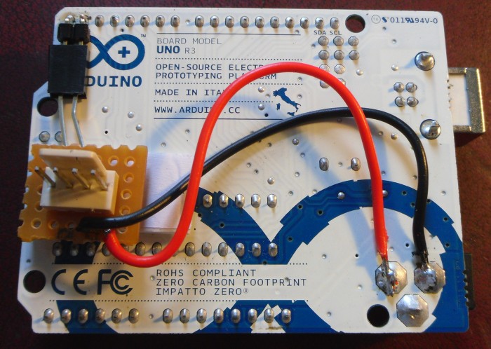 Arduino Uno Pin Connections