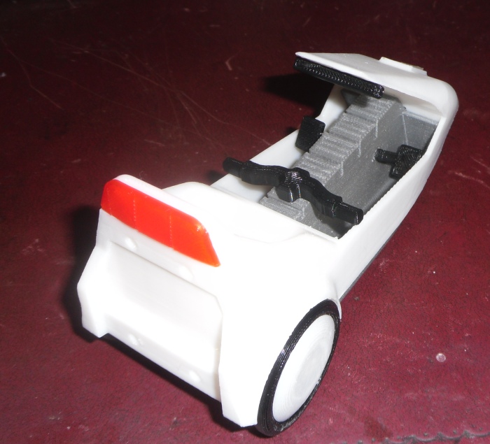 Sinclair C5 Model Assembly