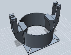 Cooling Fan Connector 90mm Extra Long